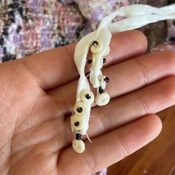 NWT Free People Top Back On Top Crop Floral Smocked Tie Puff Soft Combo XS - Picture 6 of 10